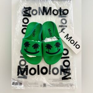 Molo Zhappy Slides New Sandals Slides Flops Size 23/24/6.5 NWT